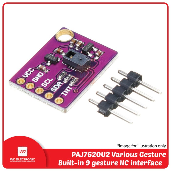 PAJ7620U2 Various Gesture Recognition Sensor module 9 gestur