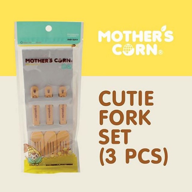 Mother's corn cutie fork set