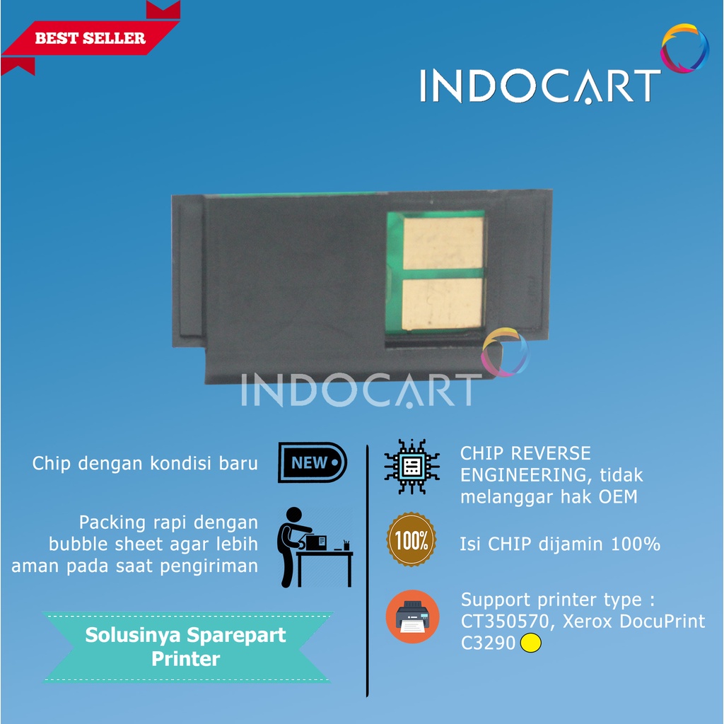 Chip CT350567 CT350568 CT350569 CT350570-Xerox DocuPrint C3290