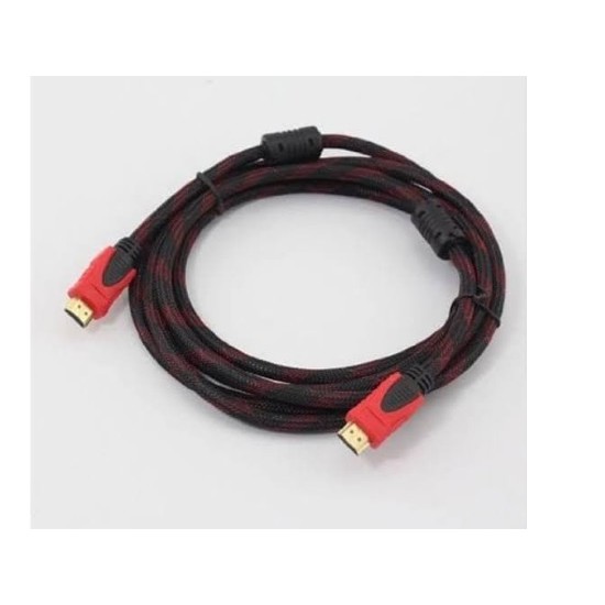 Kabel HDMI to HDMI serat Jaring 1.5M