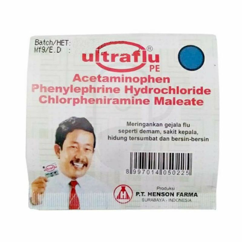 ULTRAFLU PE 4 TABLET | OBAT FLU PILEK