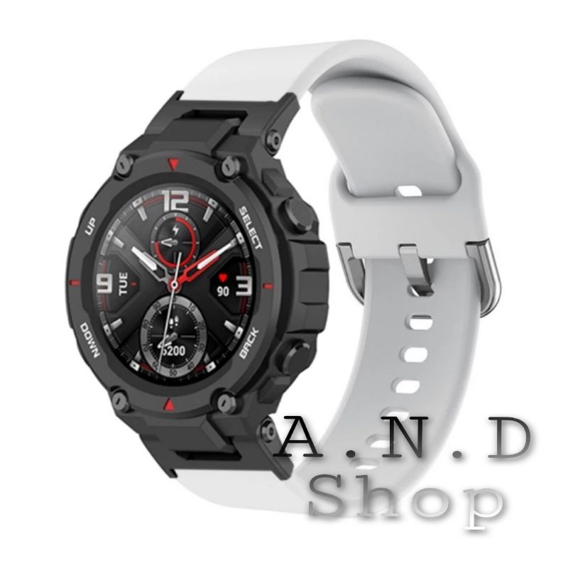 STRAP WATCH BAND TALI JAM TANGAN RUBBER SILICONE SILIKON KARET AMAZFIT T REX TREX PRO 1 2 3 ULTRA AC