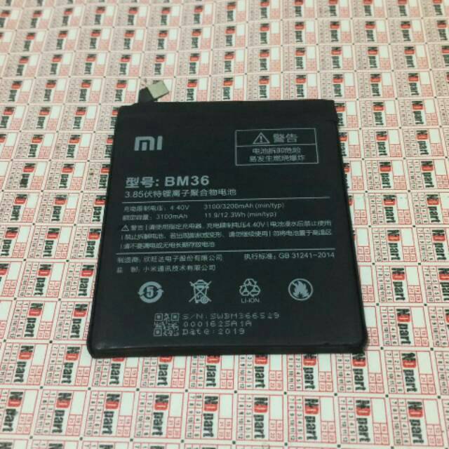 Baterai Xiaomi Mi5S/Mi 5S/Battery Xiaomi BM36