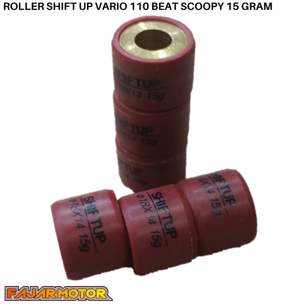 OBRAL ROLLER SHIFT UP VARIO 110 BEAT SCOOPY 13 14 15 GRAM