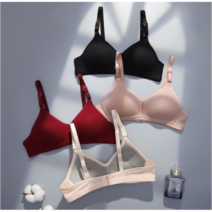 BV.ID BR649 BRA BH WANITA TANPA KAWAT BAHAN HALUS PAKAIAN WANITA FASHION