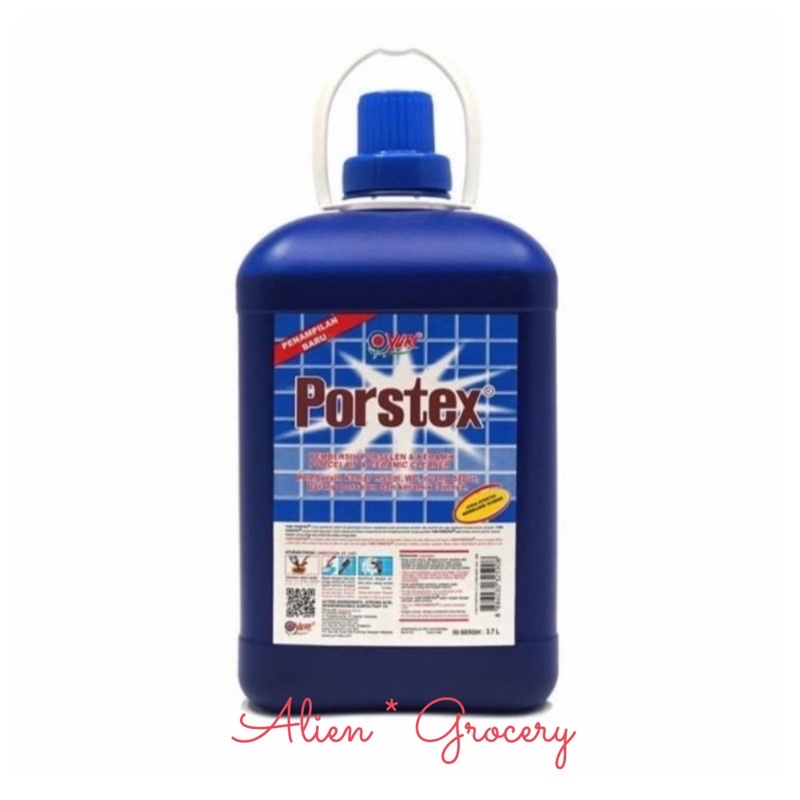 Yuri Porstex Prostex 3.7L Pembersih Lantai Porcelain Ceramic Keramik