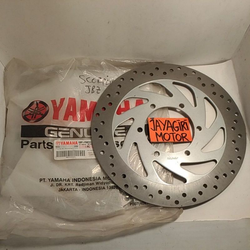 Piringan Cakram Depan Scorpio 5BP Kampas Disc Brake Disk Motor Piring Racing Yamaha YGP Z Variasi