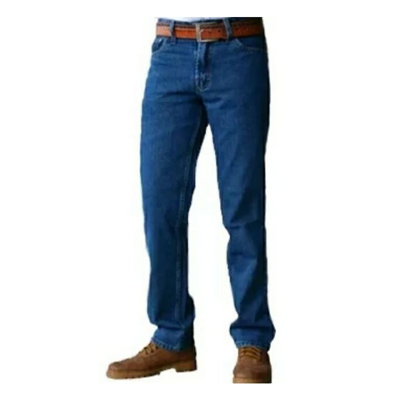 celanan jeans pria-celana standard pria-Celana panjang pria reguler size 27-38