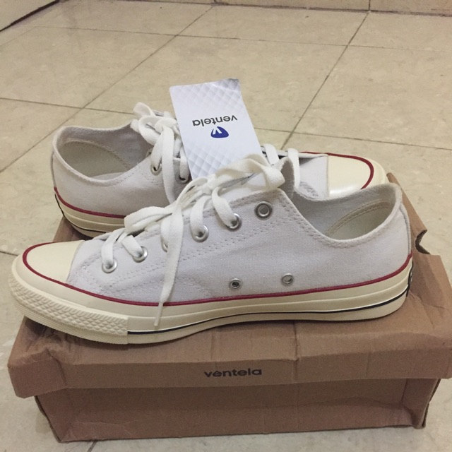 Sepatu ventela 70s low white