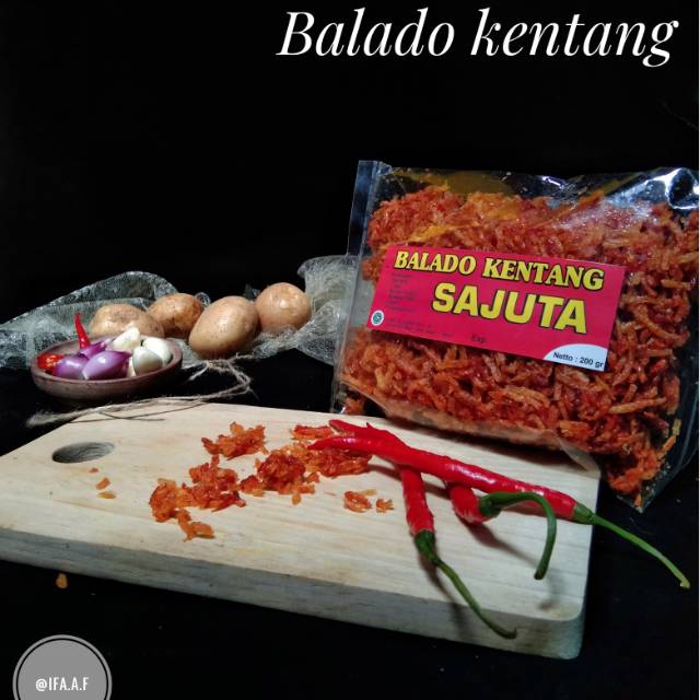 

BALADO KENTANG SAJUTA ISI NETTO 200gr