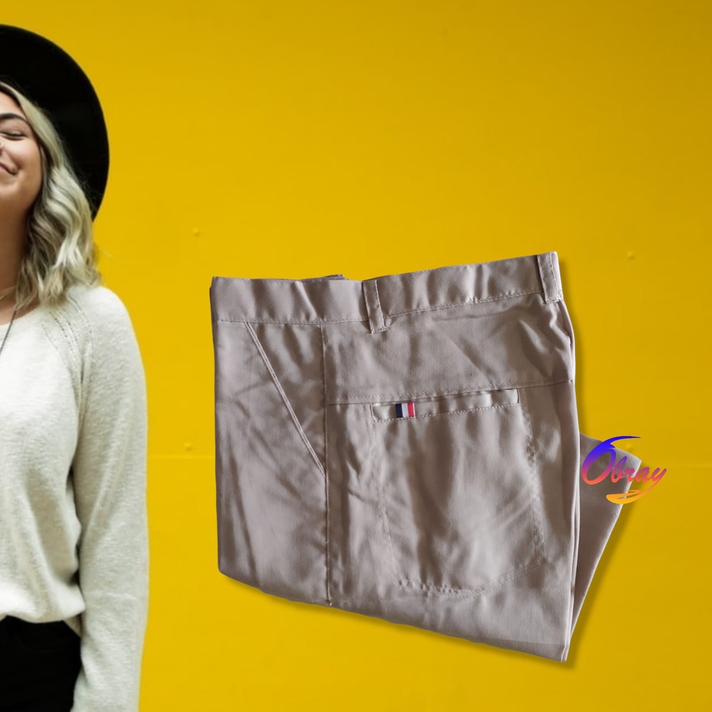 Celana Pendek Cream Pria Wanita / Chinos Pendek Polos Cream / Celana Pendek Distro / Celana Santai