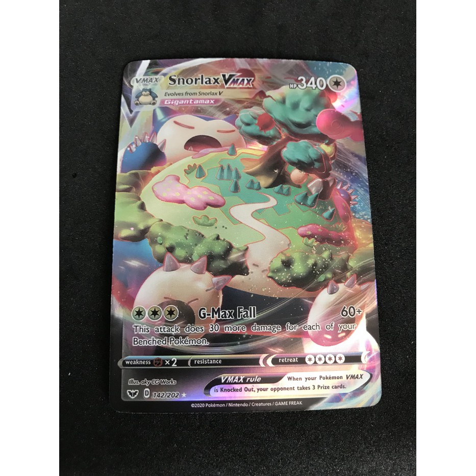 Kartu Pokemon TCG V Series Sword & Shield Sonrlax V Max