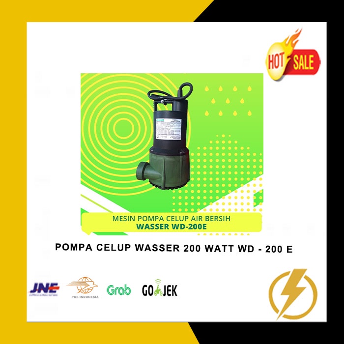 POMPA CELUP WASSER 200 WATT WD - 200 E