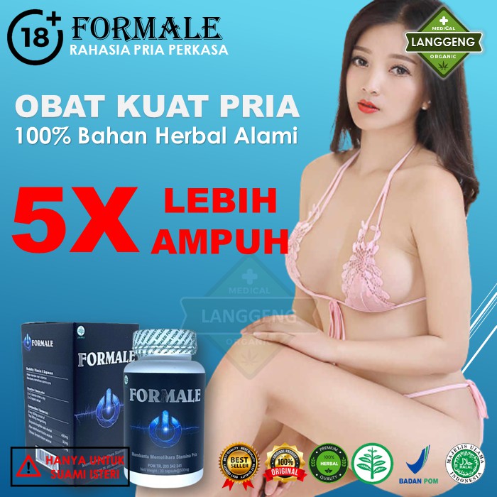 Obat Kuat Pria Herbal Alami Sertifikat Halal BPOM Untuk Lelaki Dewasa Terbukti Ampuh Kuat Tahan Lama