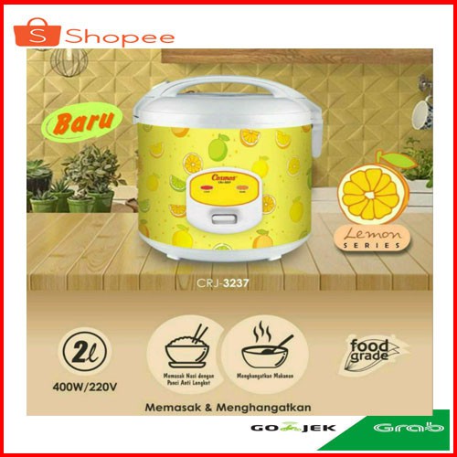 Magic com cosmos Rice Cooker Magic Com Cosmos Kapasitas 2 Liter CRJ-3237 / CRJ