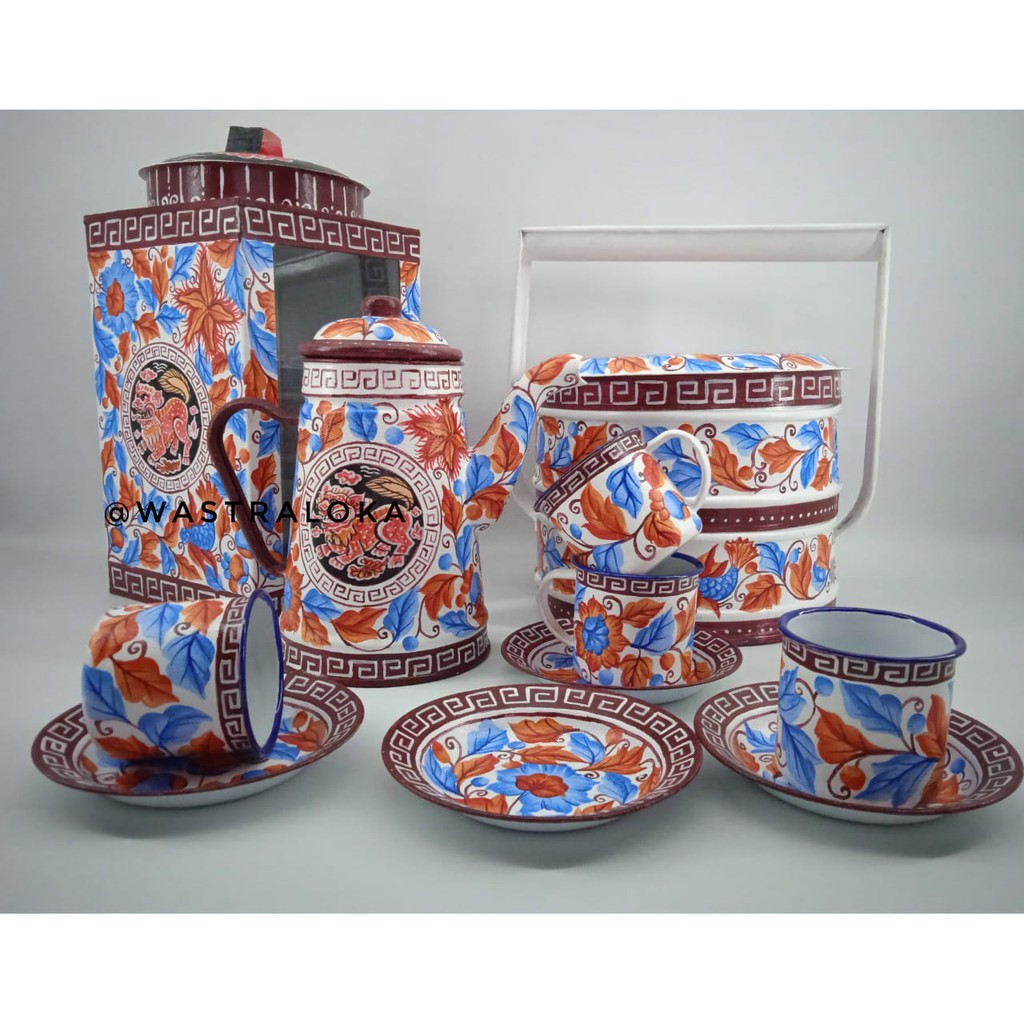 Tea Set Kirin Naga