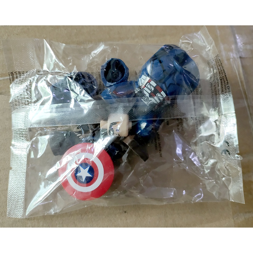 Mainan Anak Building Block Captain America Action Figure Children Toy