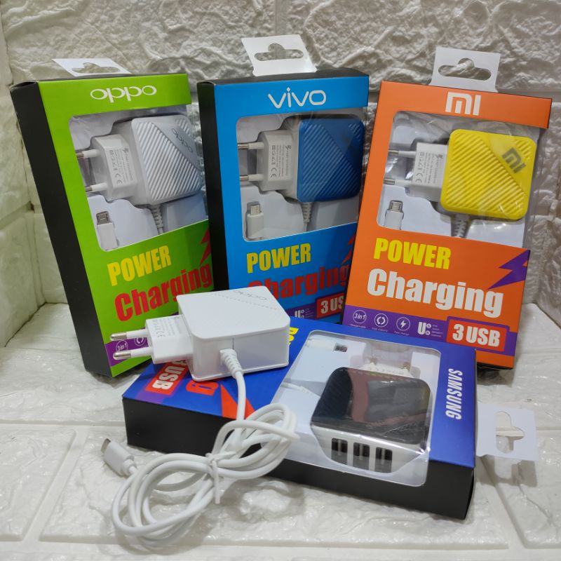 Charger / casan / Tc 3 usb micro 3.1a  samsung/ oppo/vivo/xiaomi mi