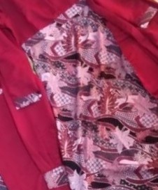 Gamis Koko Couple Batik Baloteli Premium Dress Wanita Couple Mewah Motif Batik Terbaru Plus Hijab