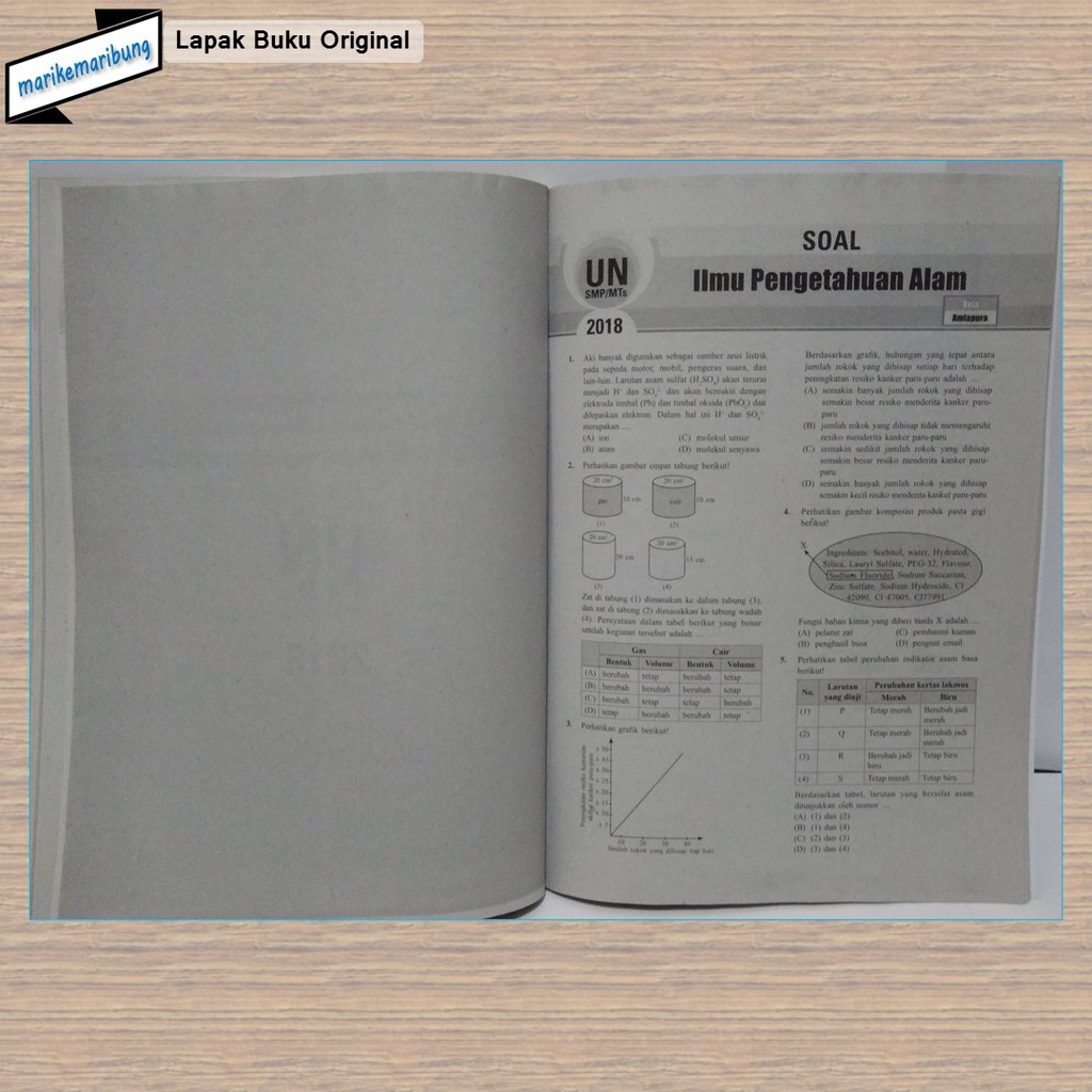 Buku Kumpulan Soal UN IPA SMP 2019-2