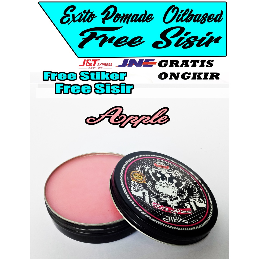 Exito pomade OIL BASED 3,5 0z Special Black Edition