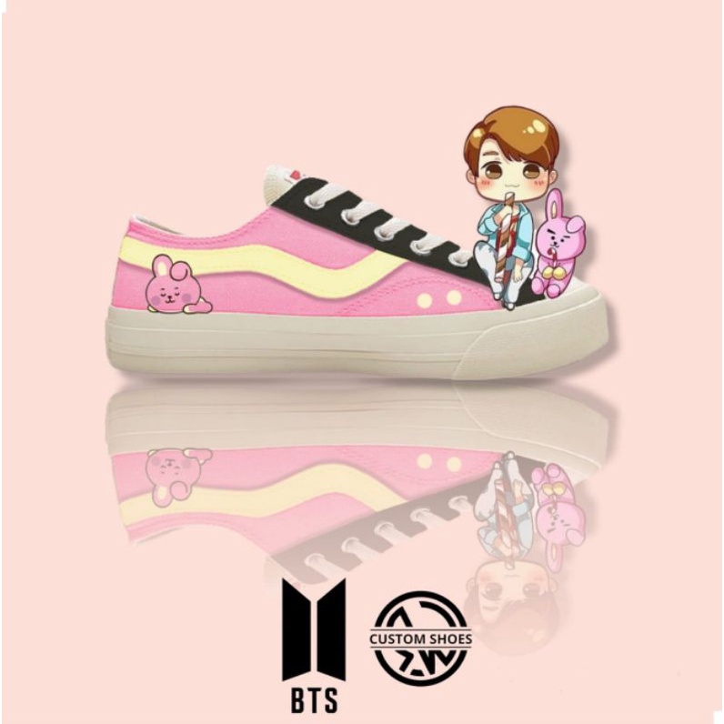 Sepatu lukis BTS Jungkook Cooky