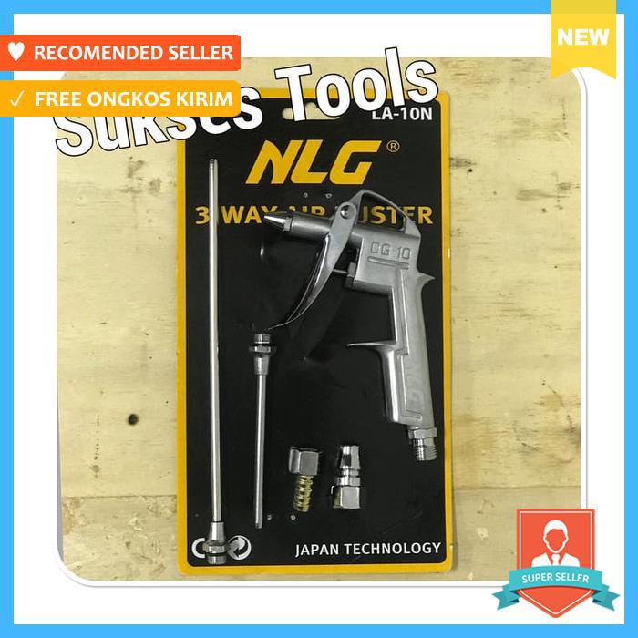 Air duster alat semprot angin pistol kompressor angin komplit