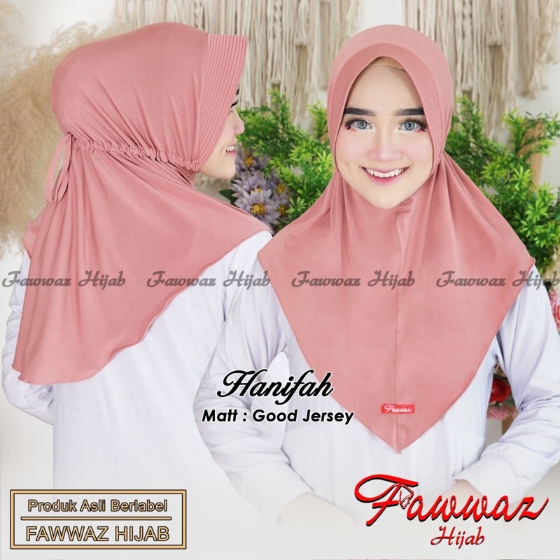 Hanifah by fawwaz hijab simple collection jilbab