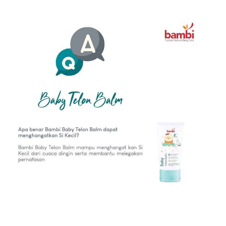 Bambi Baby Telon Balm 50ml Tube