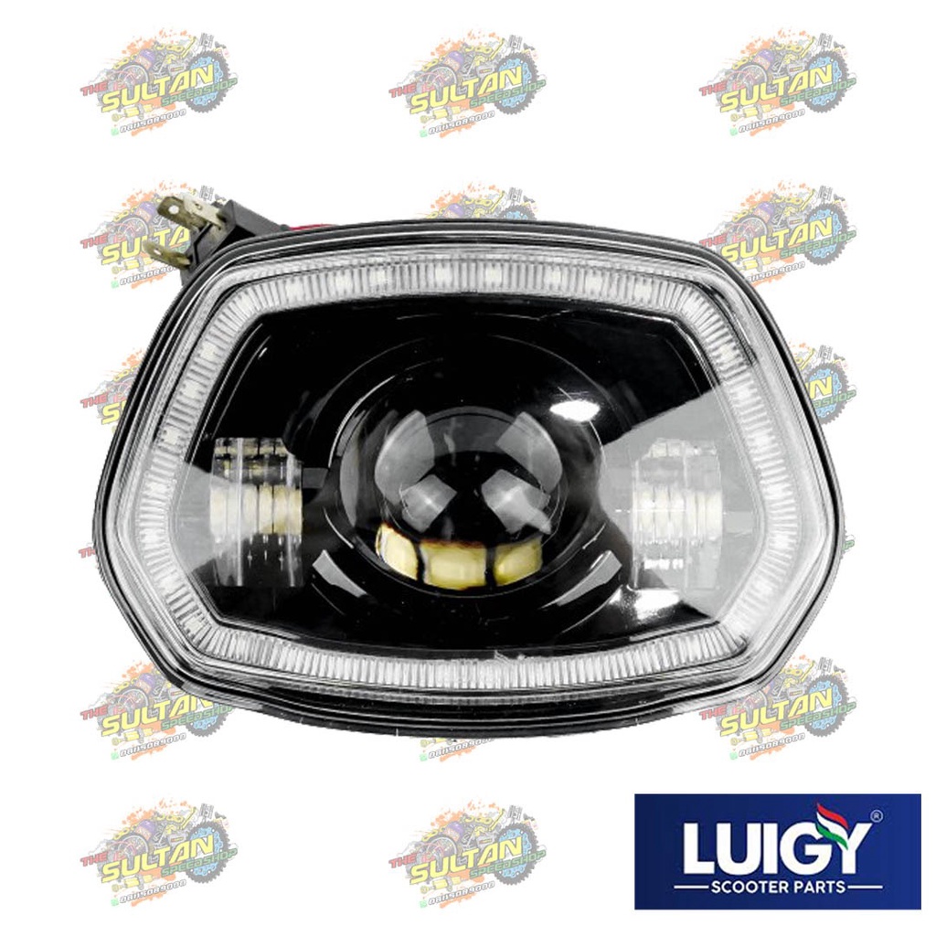 HEADLAMP LED DAYMAKER LUIGY HD-01 VESPA SPRINT 3V / IGET / IGET ABS