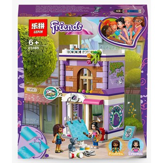 lego friends emma's art studio 41365