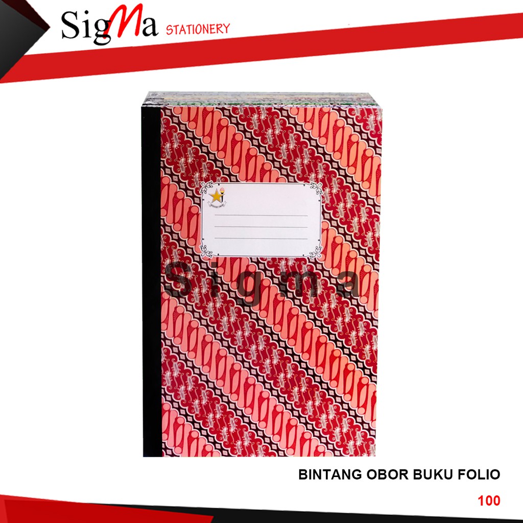

Buku Folio 100 Lembar Bintang Obor