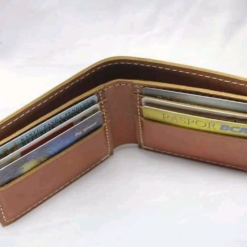 Dompet Kulit Pria Full Kulit Asli Luar Dalam / Rabok