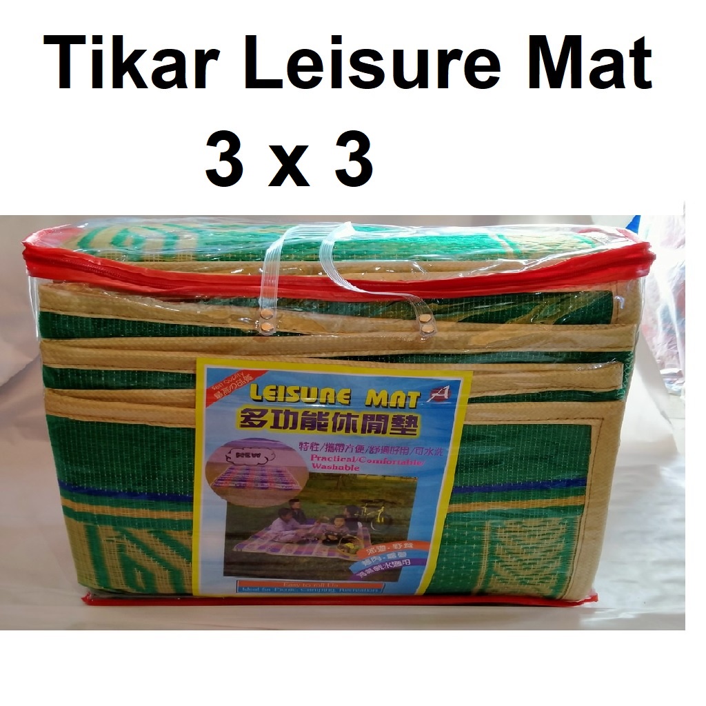 Tikar Anyaman Lipat 3x3 m Plastik
