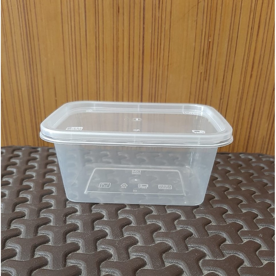 Thinwall DM 250 ML Rectangle (25 pcs) - Cup Plastik Dm 250 ML - Mangkok Plastik