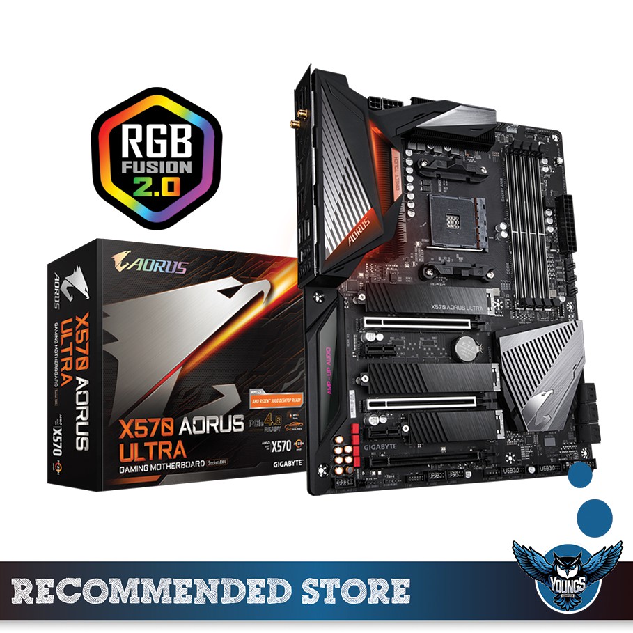 GIGABYTE X570 AORUS ULTRA - Motherboard AMD AM4 ATX DDR4 M.2 NVMe