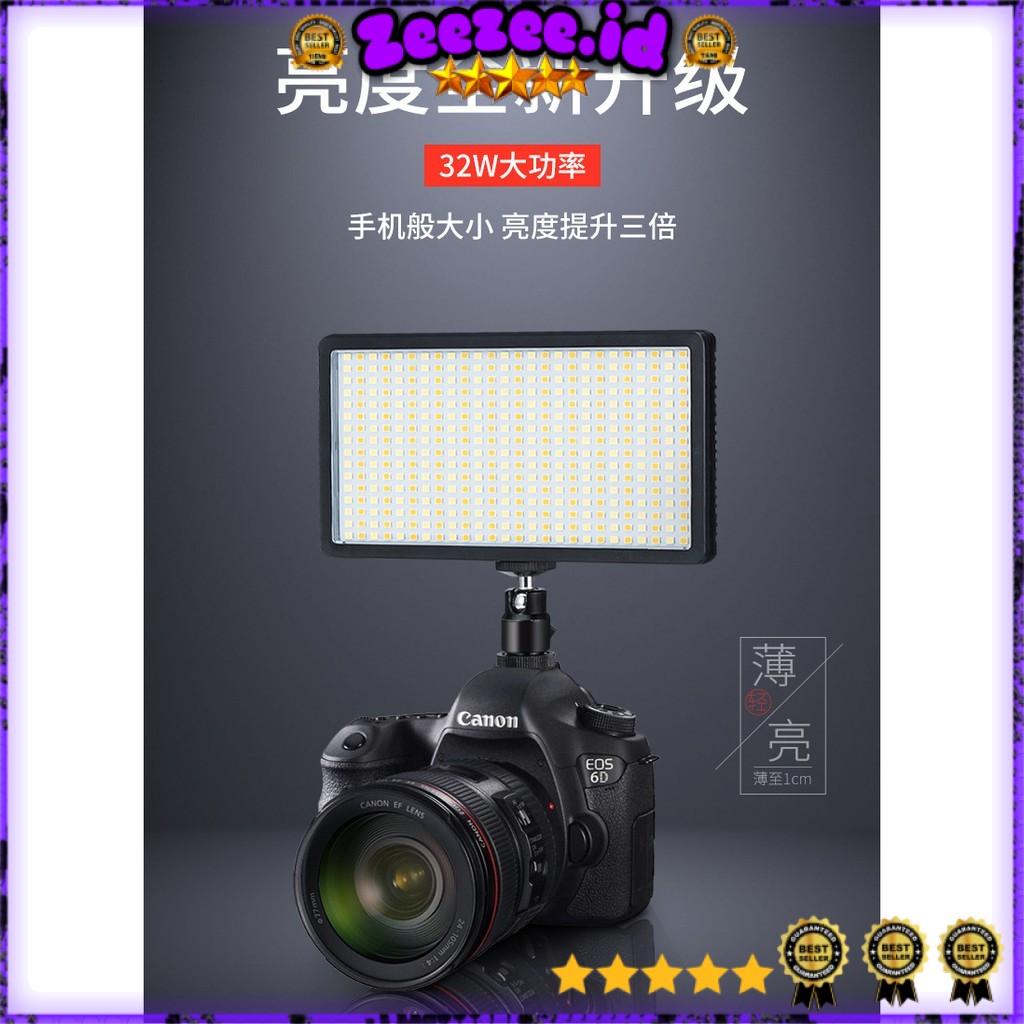 VIJIM Lampu Kamera Foto Video 416 LED 32W - VL-3