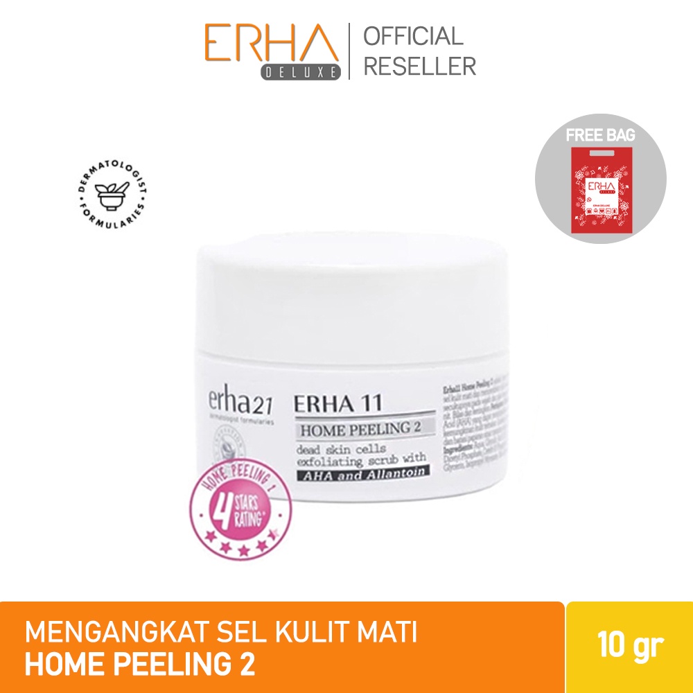 ERHA Peeling Wajah ERHA 11 - Home Peeling Krim / Mengangkat Sel Kulit Mati