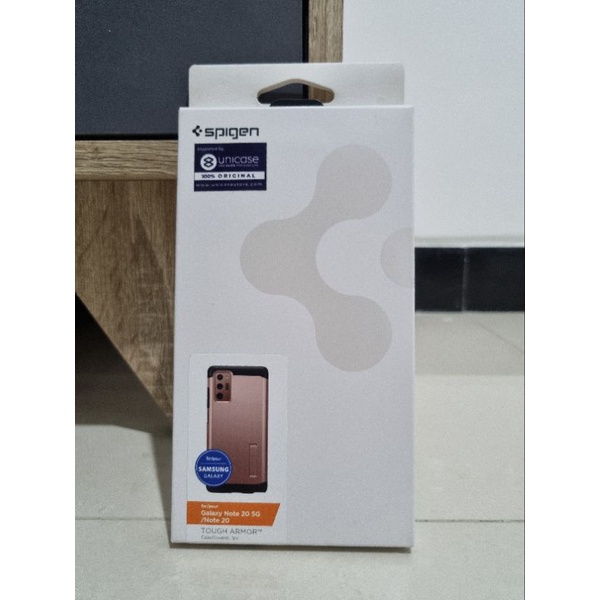 Case note 20 (bukan ultra) spigen tough armor bronze NEW