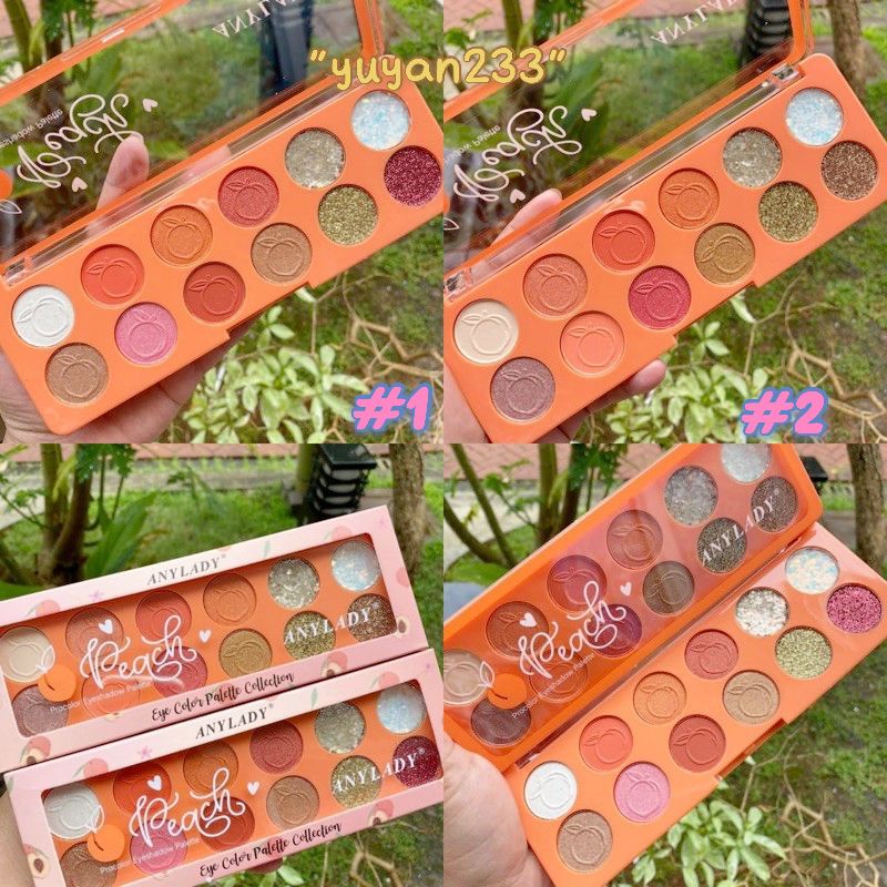 PROMO!!!EYESHADOW PALETTE PEACH ANY LADY 754