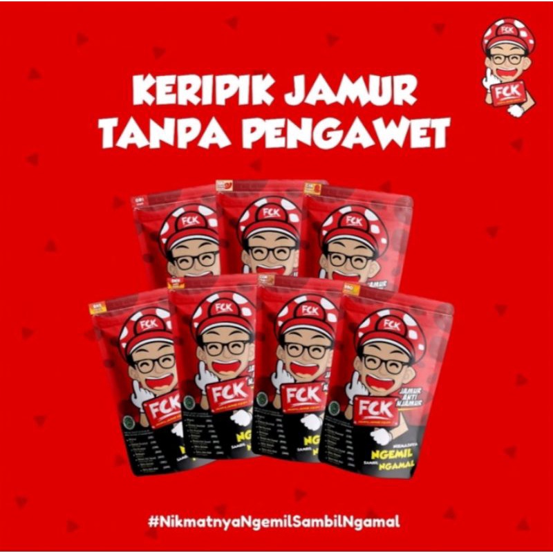 

KERIPIK JAMUR FCK CRISPY KEKINIAN