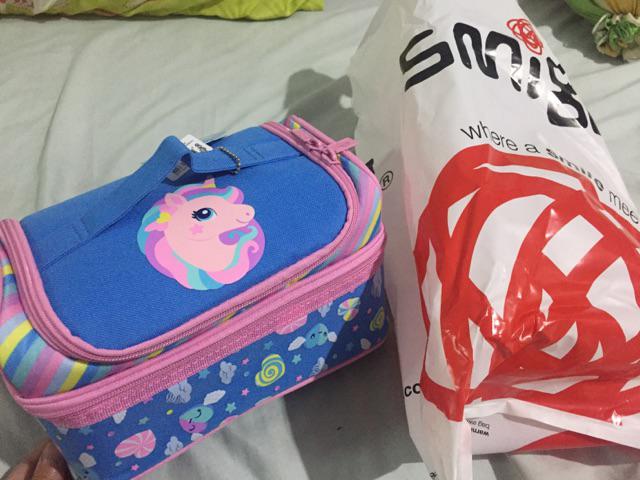 Lunchbox Smiggle / Kotak Bekal Smiggle Stylin - 100% Original