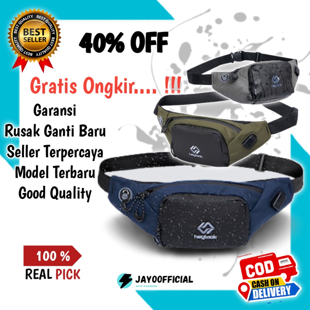 Tas Wanita Selempang Slempang Pria Distro Original Import Besar Bahu Keren Terbaru Sling Bag Ori Mur