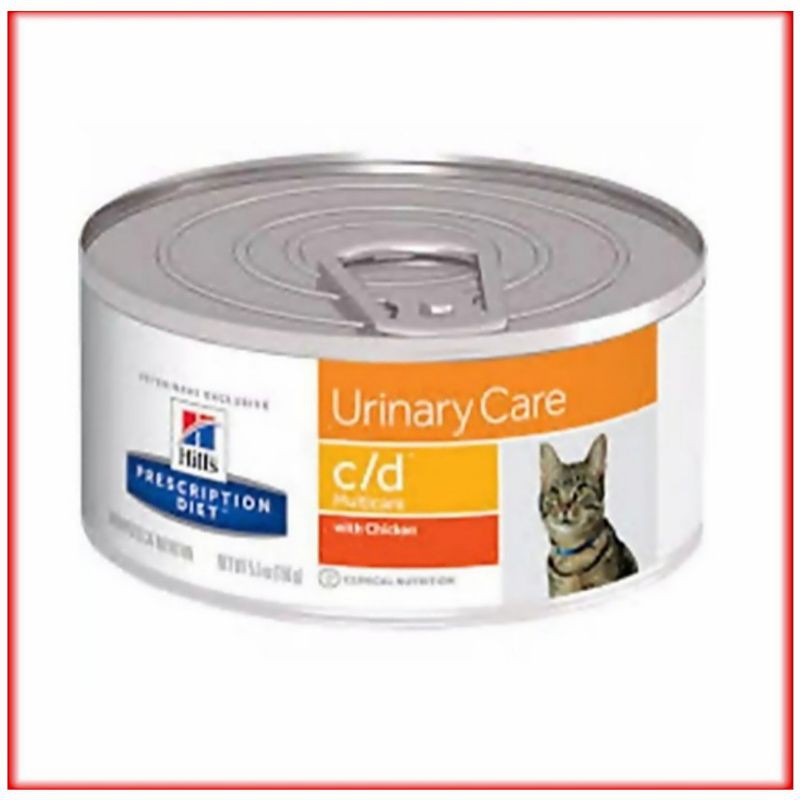 Science Diet Cat C/D kaleng 156g Makanan Kucing ScienceDiet