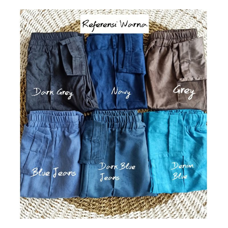 Celana Suede Pom Pom/  Luny Suede Pants