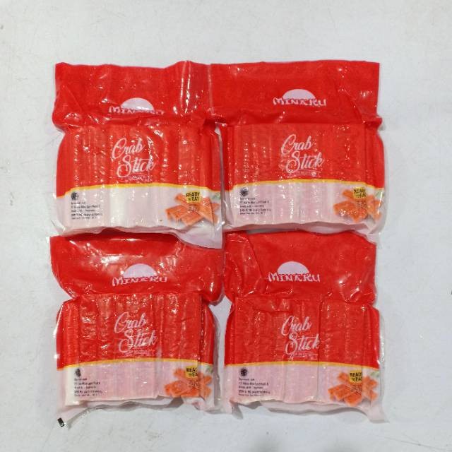 

MINAKU crab stick 250gr [stik ikan rasa kepiting]