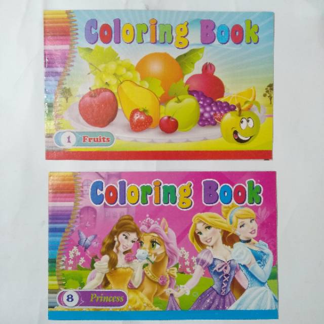 Buku Mewarnai Kecil (1 pcs)