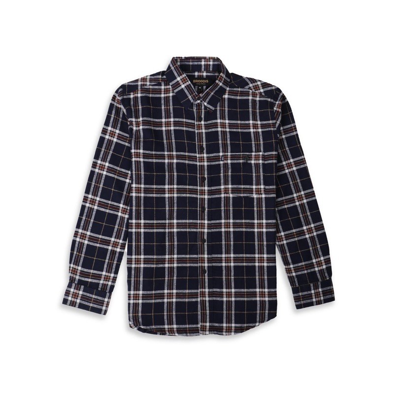 broodis - kemeja flanel dark emilio