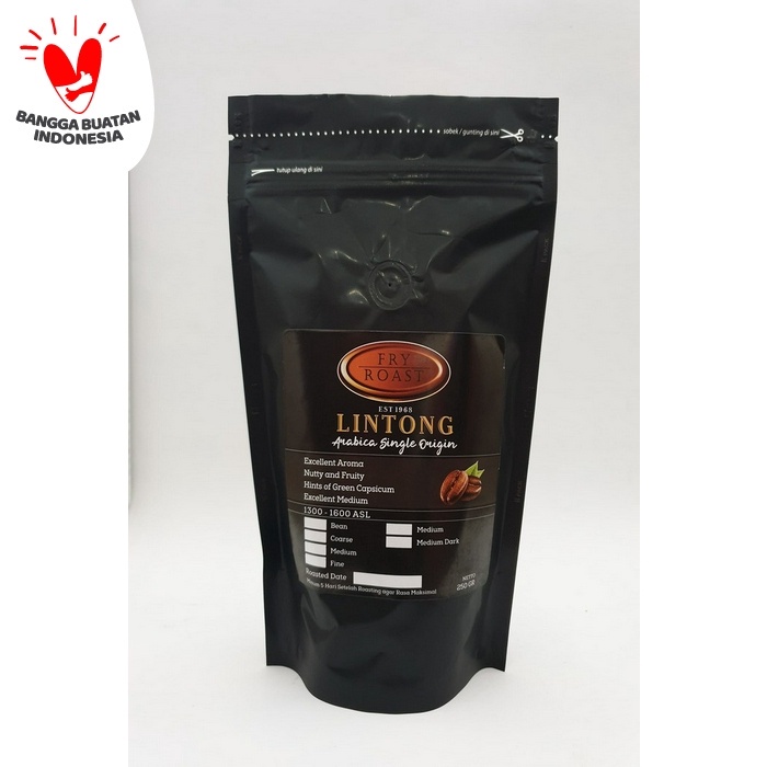 

t01thy Kopi Arabika Lintong 250 Gram (Biji/Bubuk) - Biji Ds20X11