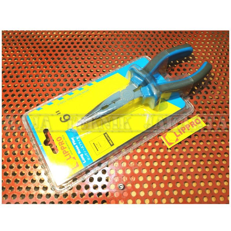 Tang Lancip Lippro 6" Krom / Long Nose Plier 6 Inch ORIGINAL